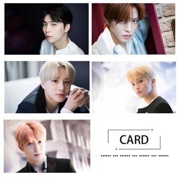 

KPOP NCT127 Album Photocard Photo Card PVC Crystal Card Stickers For Bus Student Card 18 Pcs/Set