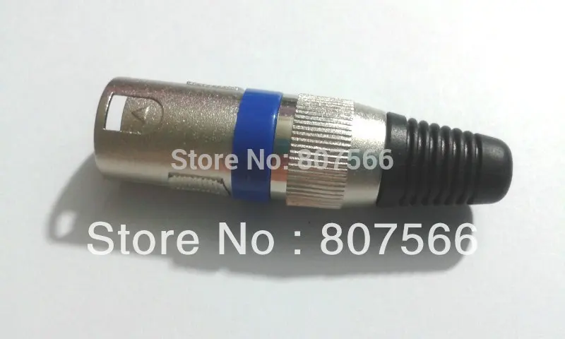 10 шт. никелированный 3 pin XLR аудио кабель Разъем MIC штекер