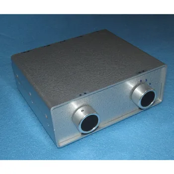 

Four RCA inputs select one balanced output volume control high-quality signal converter, 10K: 10K 5Hz-65KHz -0.5db transformer