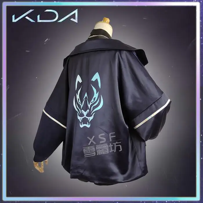 Фото Игра LOL кДа Akali Косплэй костюм кДа круче Akali космического аппарата изгой, Assassin Косплэй костюм наряды форма костюм для Хэллоуина вечеринки №2