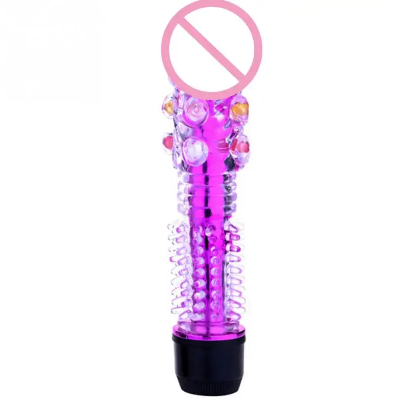 Для взрослых, вибратор с несколькими скоростями Водонепроницаемый массажер из силикона для мастурбации Секс-игрушки - Цвет: 4