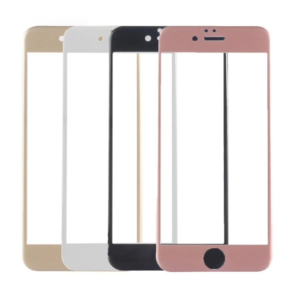Углеродное волокно 3D Полный экран протектор Закаленное Стекло Крышка для iPhone 6 6S Plus