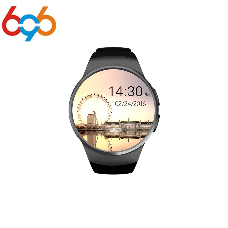 

696 KW18 Bluetooth smart watch full screen Support SIM TF Card Smartwatch Phone Heart Rate for apple gear s2 huawei