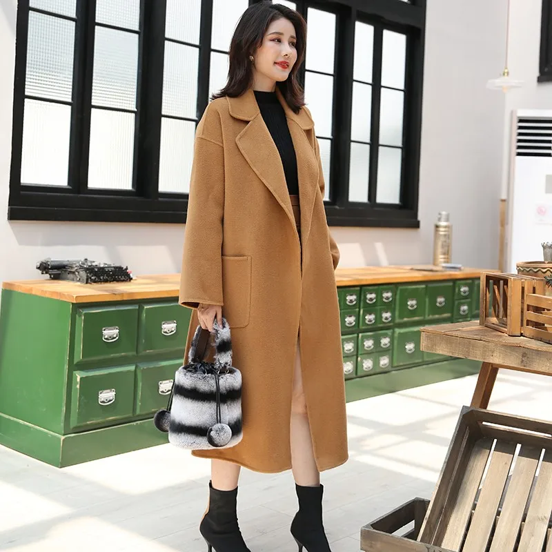 

2019 New Style Real Rex Rabbit Fur Handbags Ball Chain Bucket Bag Hand b/l Shoulder Slant Shoulder Female Bag Tide Winter Warm