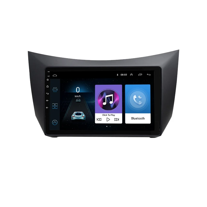 Android 8,1 автомобильный Радио мультимедийный видео плеер для Lifan 320 2009-2012 с dvd-навигацией автомобиля и gps Поддержка карта Bluetooth - Цвет: lifan320