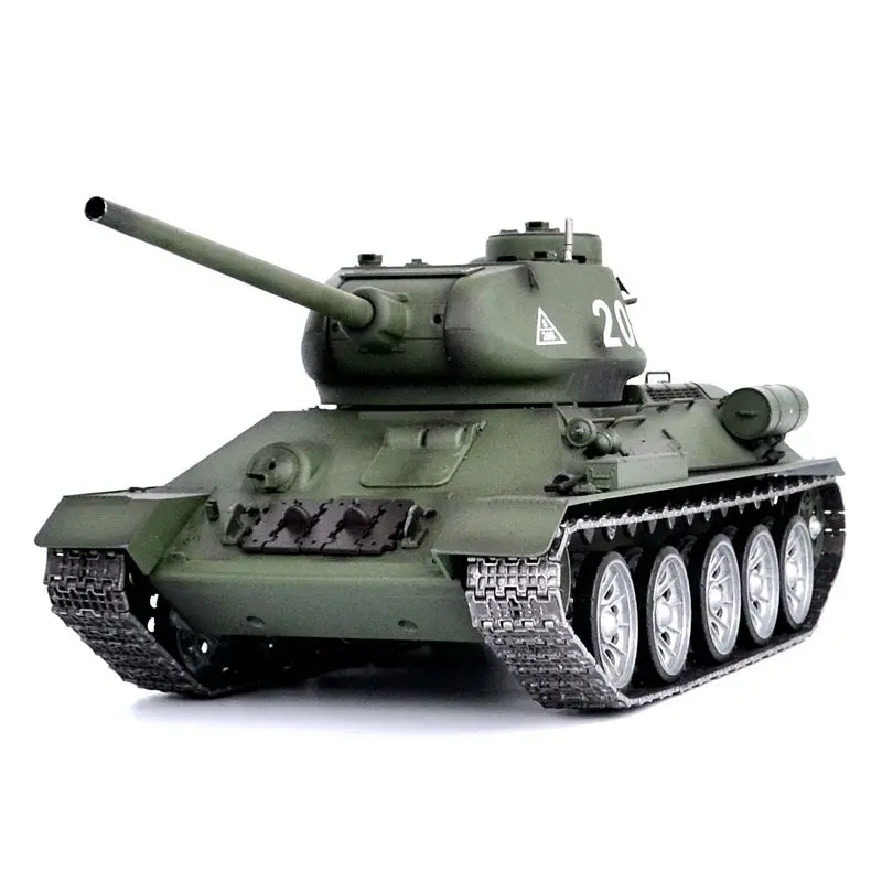 6 0 версия 1/16 большой 2 4G танк с дистанционным управлением Советский Союз T34 / 85