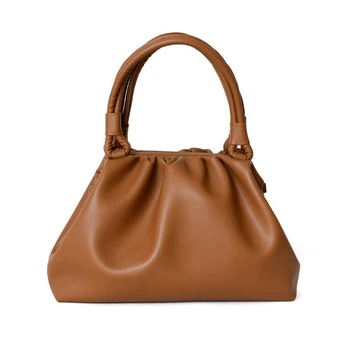 

2019 New Genuine Leather Women Bag Vintage Bucket Ladies Shoulder Crossbody Bags For Female Tote