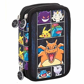 

POKEMON ASTUCCIO SCUOLA 45 pezzi - 3 CERNIERE