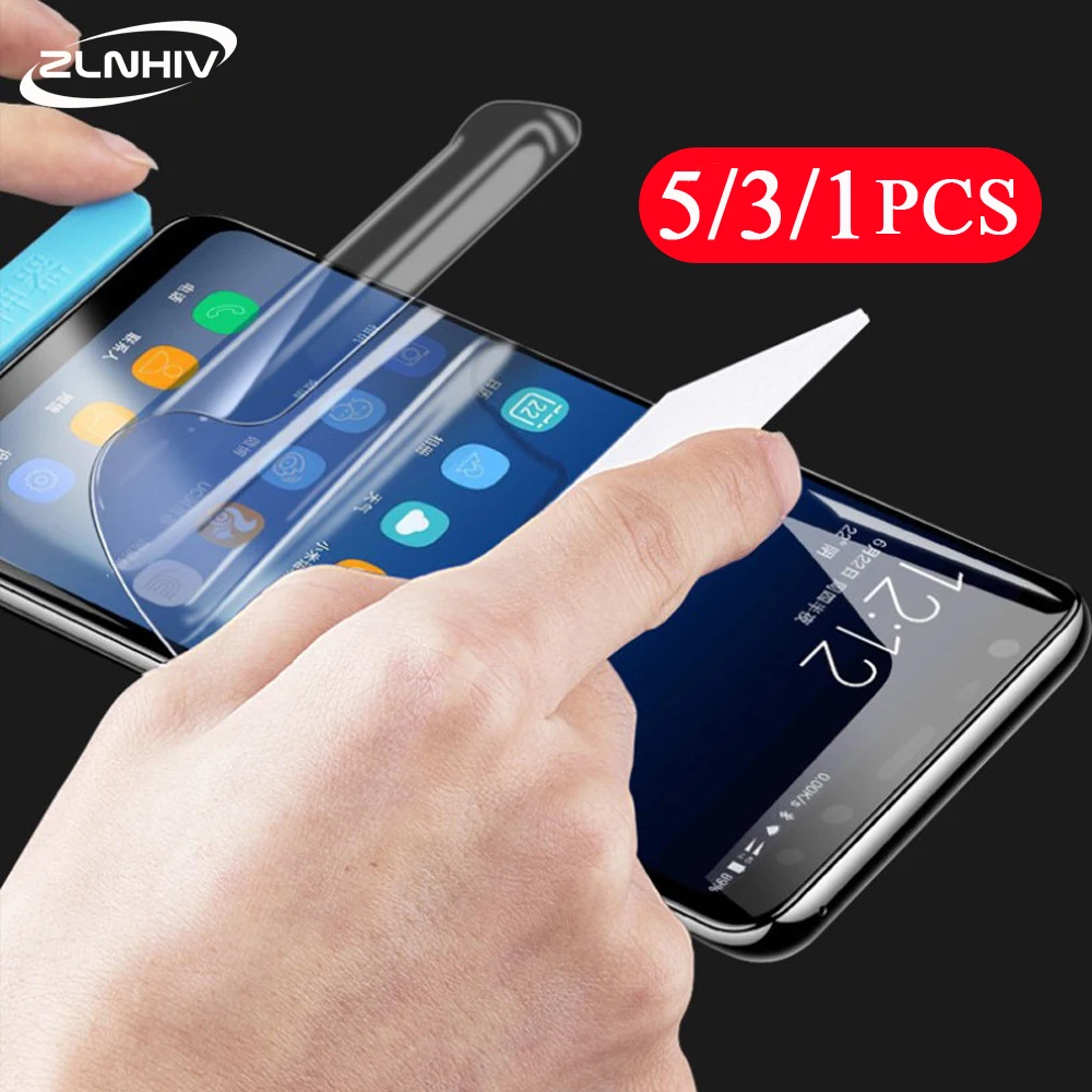 5/3/1 шт. Гидрогелевая Защитная пленка для huawei honor 7X 7S 7C 7A pro | Мобильные телефоны и