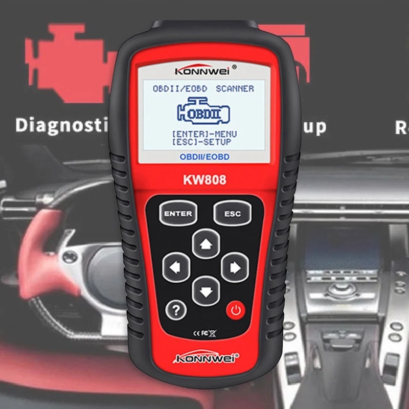 

1 Pc MS509 With The Same KW808 Car Fault Diagnostic Instrument Detection Decoder Scanner ELM327OBD2AL519