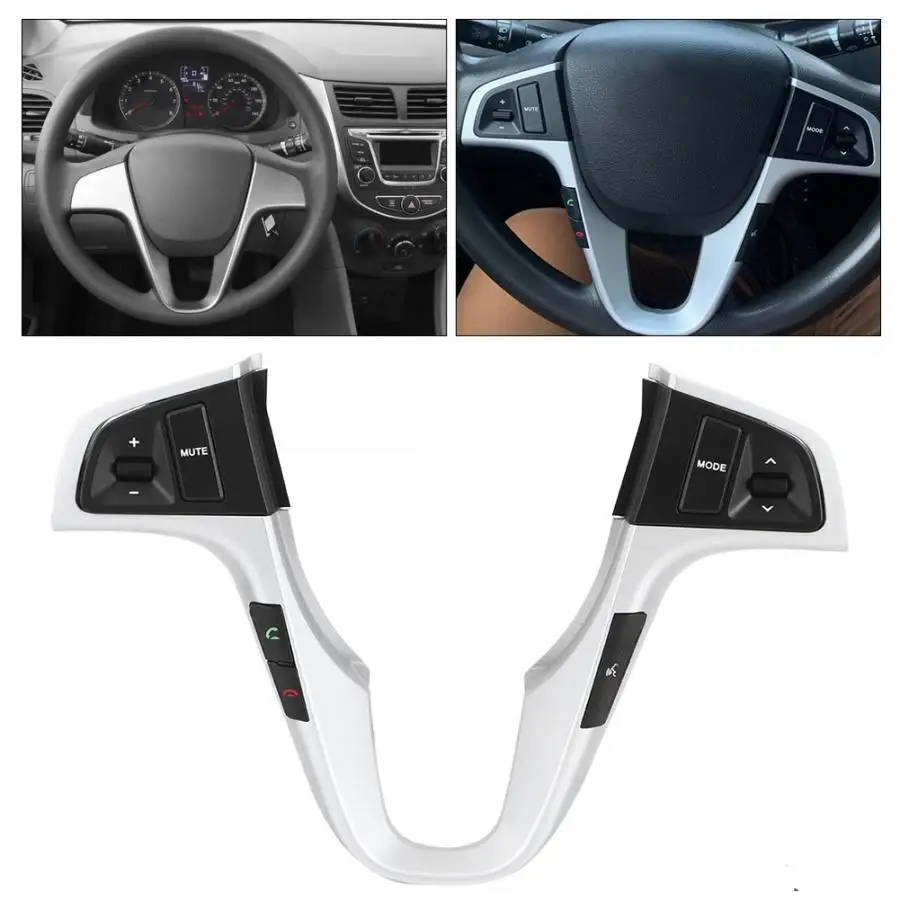 Steering Wheel Remote Control Switch Left Right Buttons Fits for