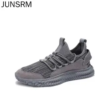 

New 2020 Men's Shoes Breathable Fly Woven Men Casual Shoes Men Mesh Shoe Comfortabl Sport Running Shoes Zapatillas de Hombre