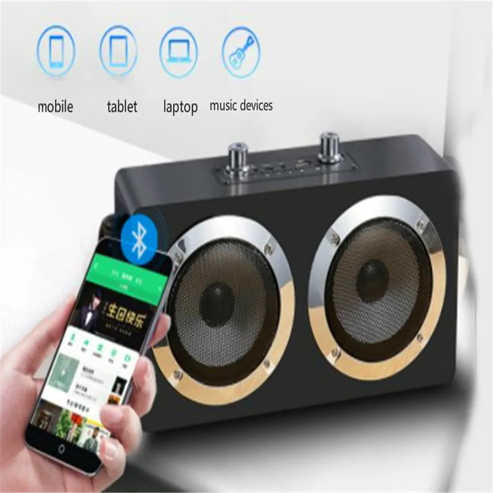 Bluetooth колонка радио музыкальный центр акустическая система Boombox мощный динамик