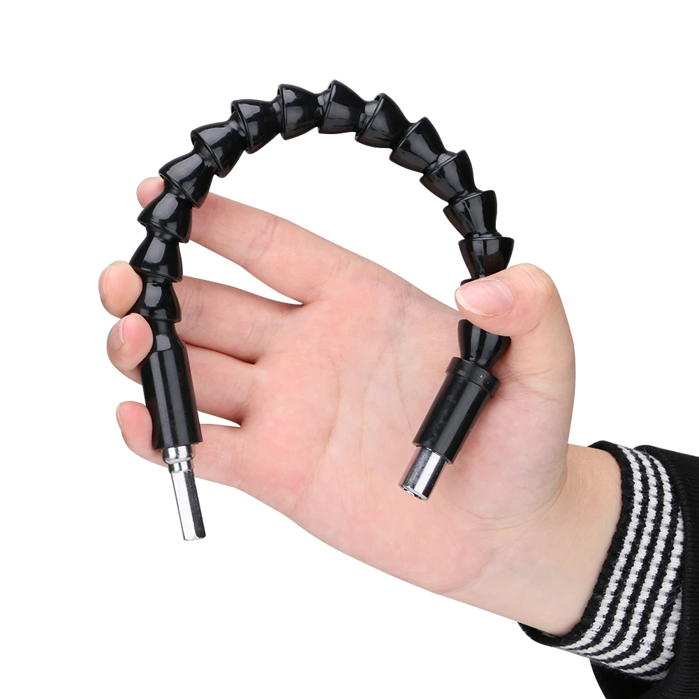 

Repair Tools Black 290mm Flexible Shaft Bits Extention Screwdriver Bit Holder Connect Link Electronics Drill 1/4" Hex Shank