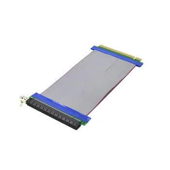 

PCIE Extender Adaptor PCIE 16x Riser Card Flexible Extension Cable Male to Female Adapter Cord for Mining Machine