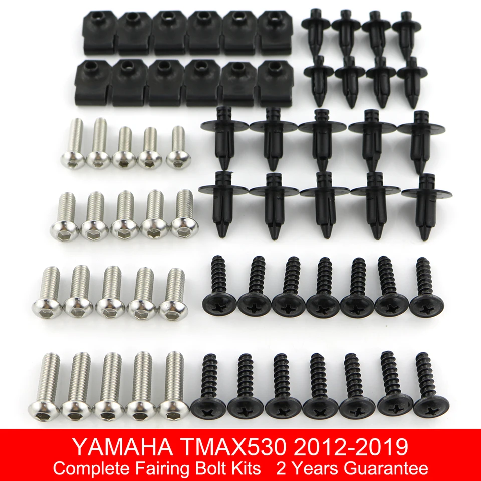 Motorcycle ABS Plastic Fairing Kit Bodywork Bolts For T-MAX Tmax530 Tmax 530 2012-2016 Tail Side Cover Right Or Left I.865951291