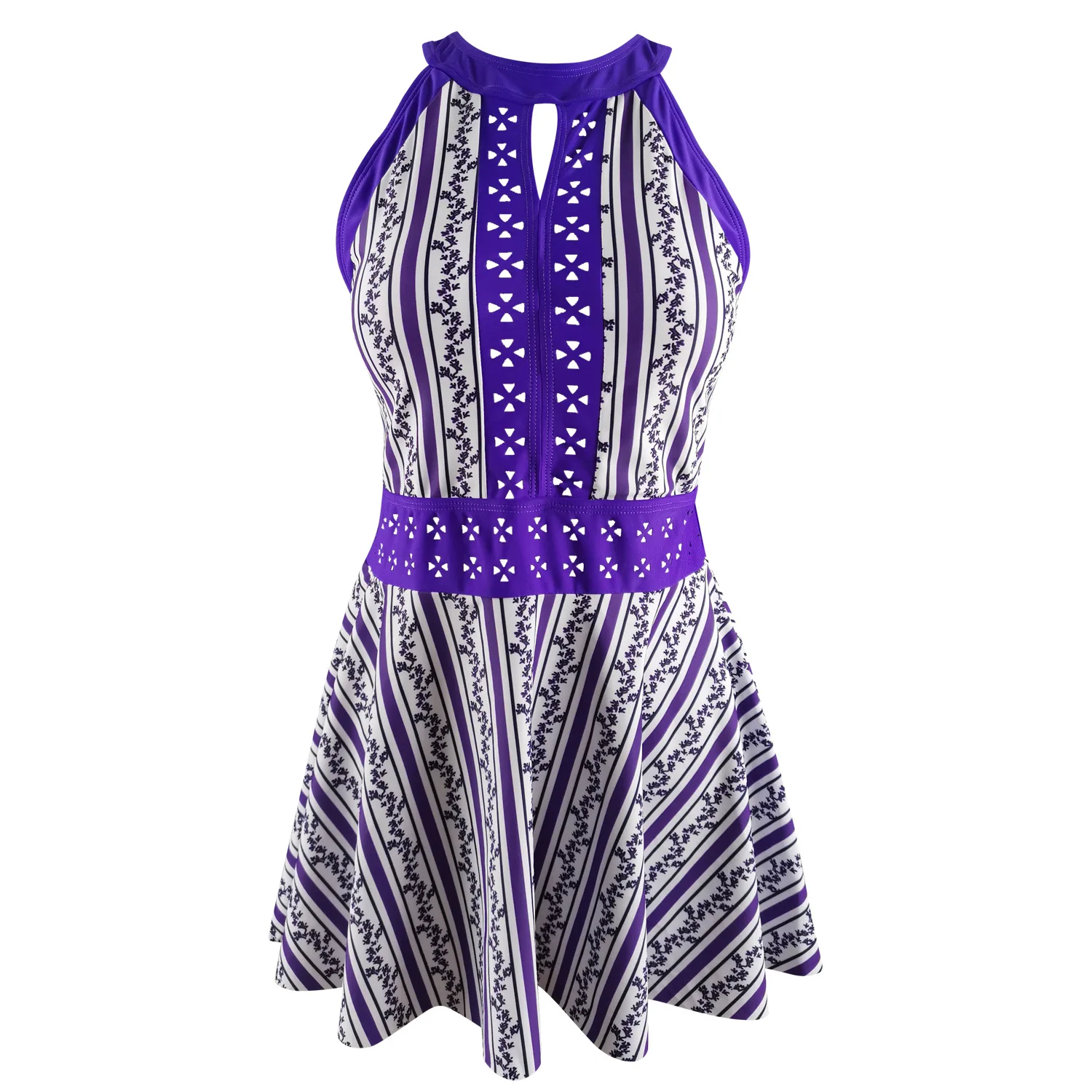 

2020 Europe And America New Style Digital Printing Plus-sized Large Size Long Skirts Split Type Two-Piece Set WOMEN'S Swimsuit E