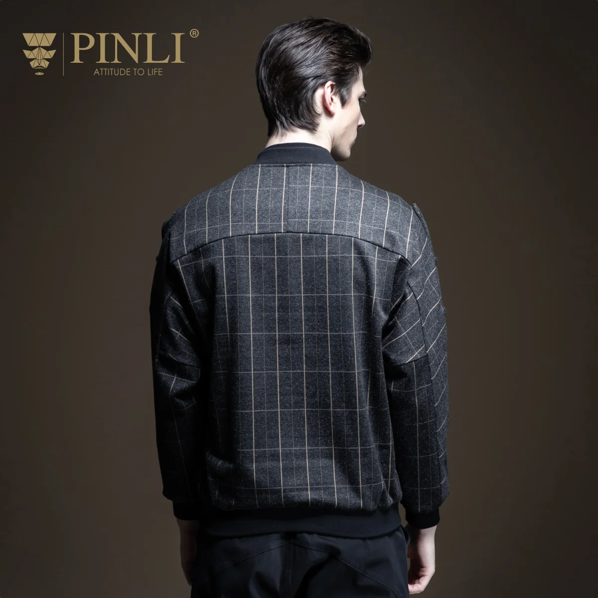 Jaqueta Masculino, нет в продаже, Militar Pinli, продукт, сделан, осень, новая мужская одежда, сетчатая Молодежная бейсбольная куртка B193604316