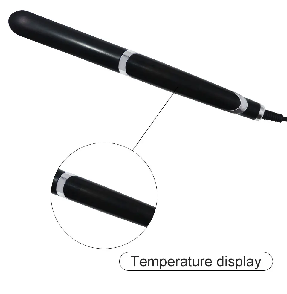 

Hair Straightener Infrared Heating Touch screen Flat Iron LED Display Ceramic Vapor Straightening Iron Styling Tools