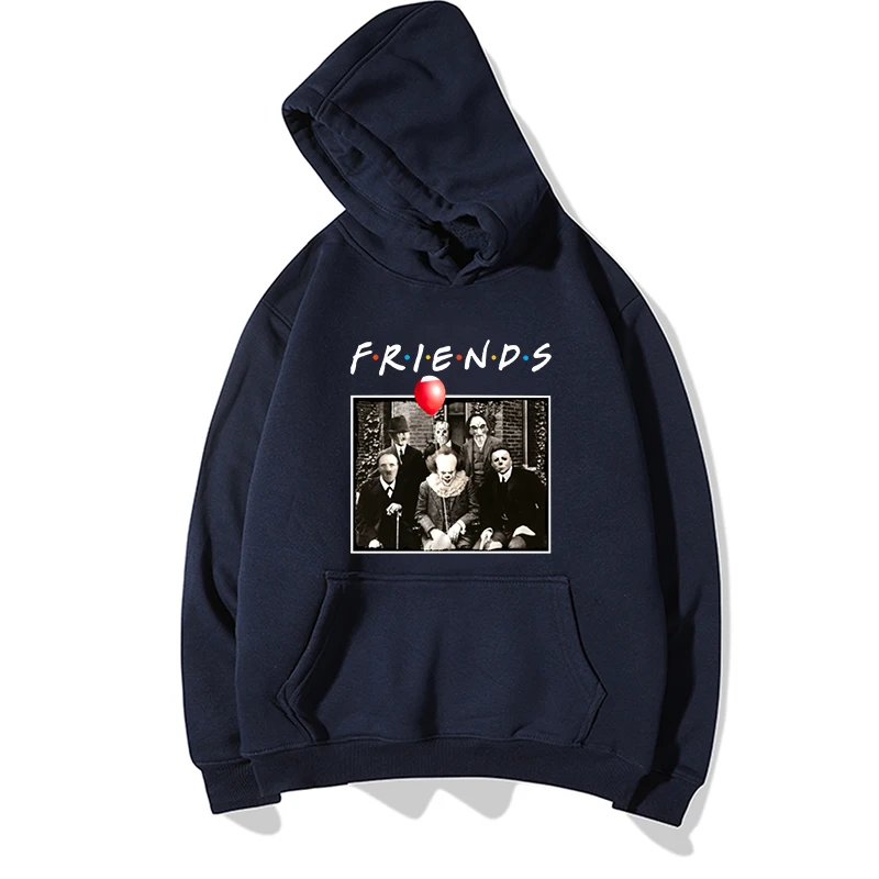 men's sweatshirt it chapter 2 horror friends hoodies Pennywise Michael Myers Halloween sweatshirt man hoody winter joker clothes