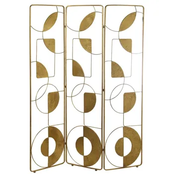 

Decorated-48658-Screen Golden Iron 3 Panels 45x1x170cm CAD