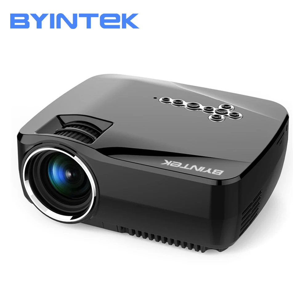 

BYINTEK GP70UP Smart Android Built-in wifi and Bluetooth Home Theater Video Mobile phone LED Mini Projector Proyector Beamer