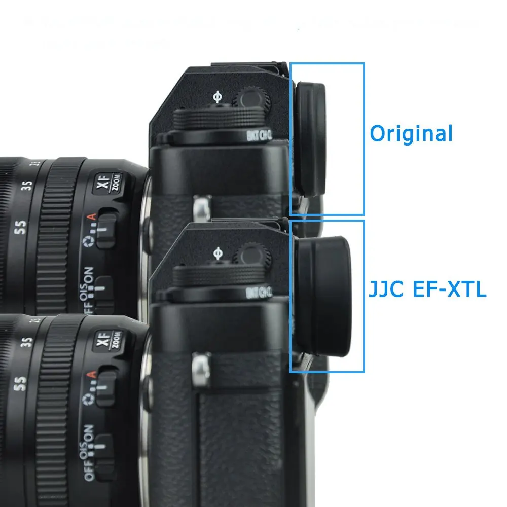 Мягкий прочный силиконовый окуляр видоискателя для ЖК-дисплея с подсветкой Fujifilm GFX 100 50s X-T1 X-T2 X-T3 X-H1 XT3 XT2 XT1 XH1 заменяет EC-XTL