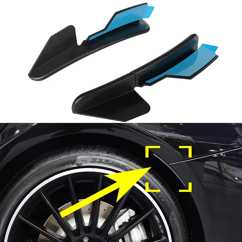 Carbon Fiber Mercedes CLA C117 CLA45 AMG CLA180 CLA200 CLA250 2013-Car Rear Bumper Fender Flare Extension Wheel Eyebrow car bumper spoiler car rear bumper lip