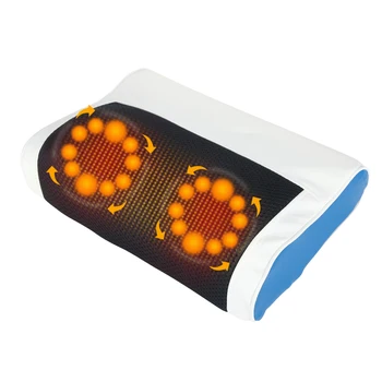 

Electric Neck Massage Heating Massage Pillow Hands-Free Shoulder Back Kneading Relaxation Pillow Trigger Point Therapy Cervical