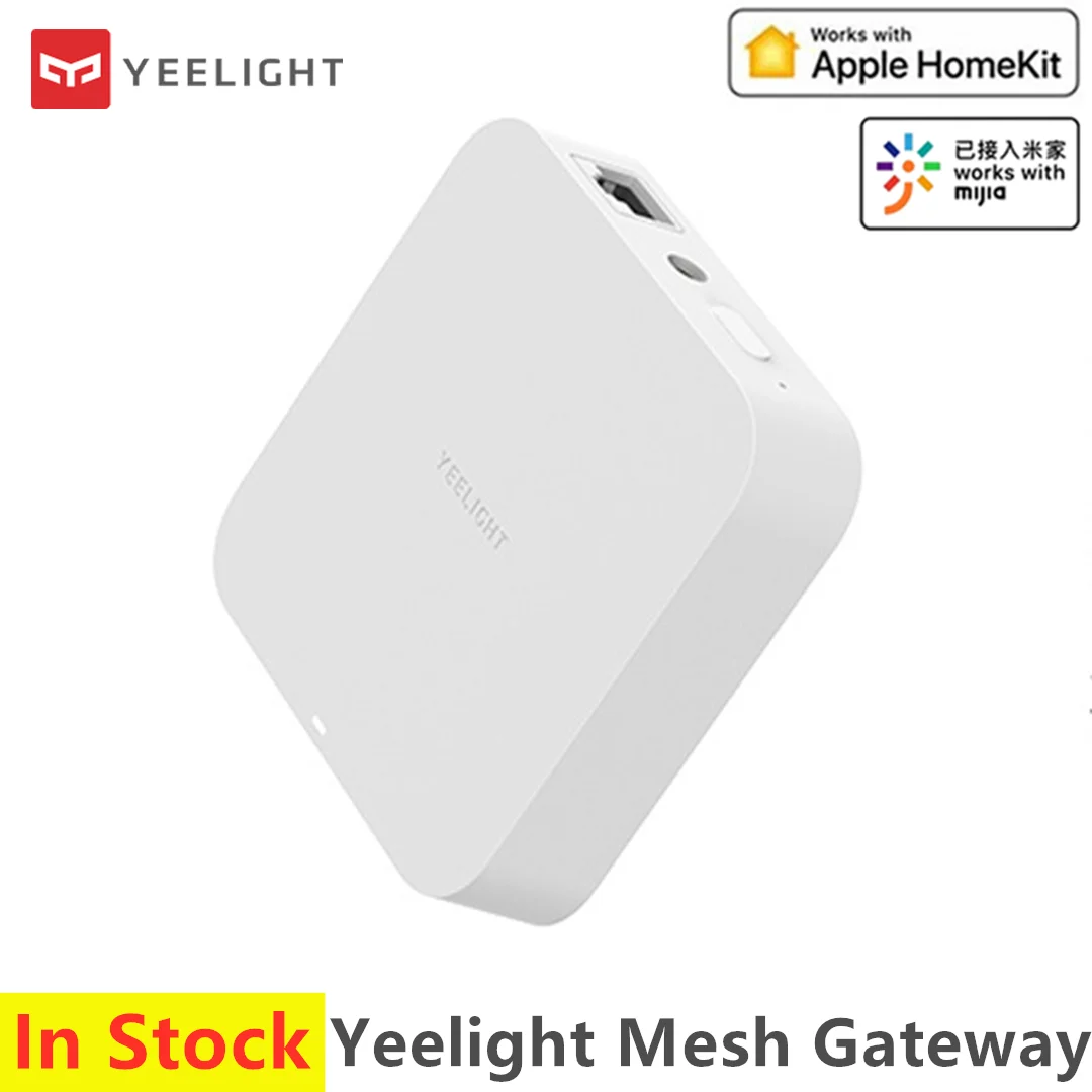Сетчатый концентратор Yeelight 2020 для сетчатого освещения Wi-Fi двухрежимный работает