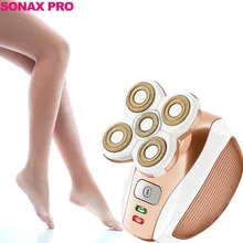 SONAX PRO, электрический эпилятор с пятью головками для женщин, эпилятор для удаления волос, для тела, бикини, для удаления волос на лице, бритва, Женская бритва, станок для бритья 15