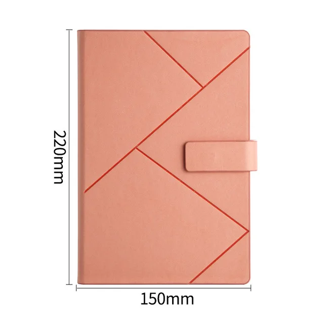 Pink A5 B5 Ежедневник для путешествий, бизнес блокноты, дневник, школьные офисные принадлежности, канцелярские принадлежности, блокнот, кожаный дневник - Цвет: Pink