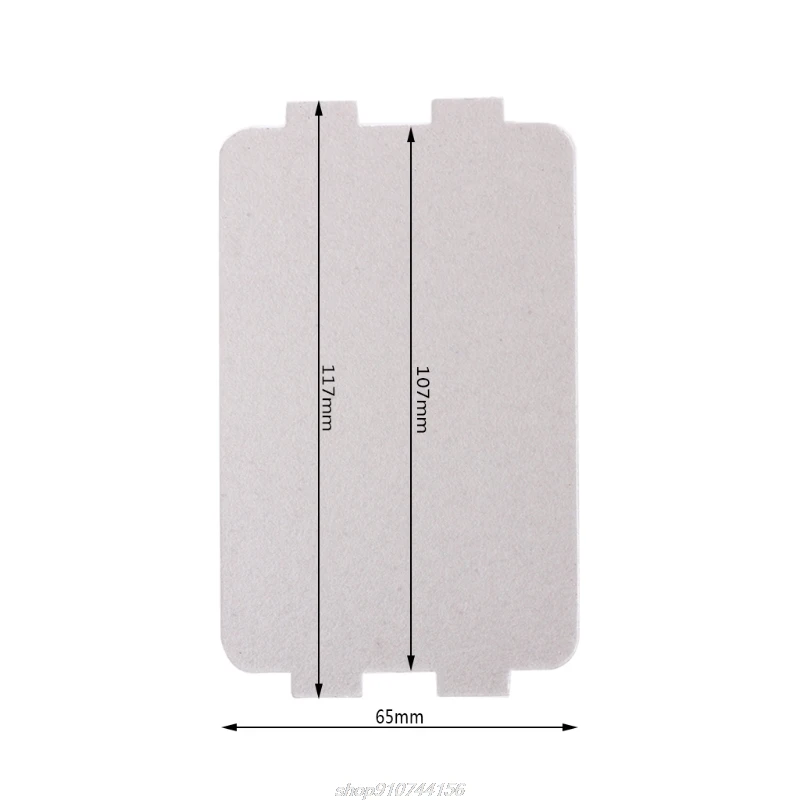 5Pcs Microwave Oven Mica Plate Sheet Thick Replacement Part 107x64mm For Midea Jy16 21