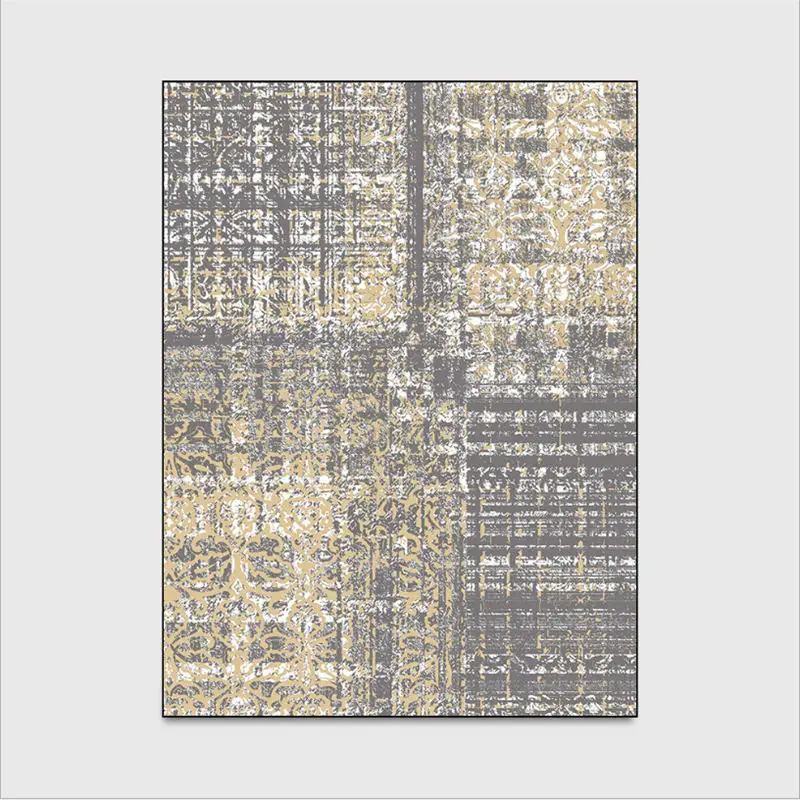 JQ-Carpets-363 Коврик для гостиной в скандинавском стиле с абстрактным серым цветочным узором, Рождественский ковер, ковры для детских комнат, современный декор для детей, для мальчиков - Цвет: JQ-Carpets-363