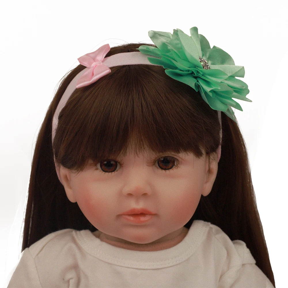 2" 60 см так по-настоящему как Bebe Reborn Baby куклы Мягкие силиконовые мягкие куклы ткань тела новорожденные младенцы для детей Рождественский подарок