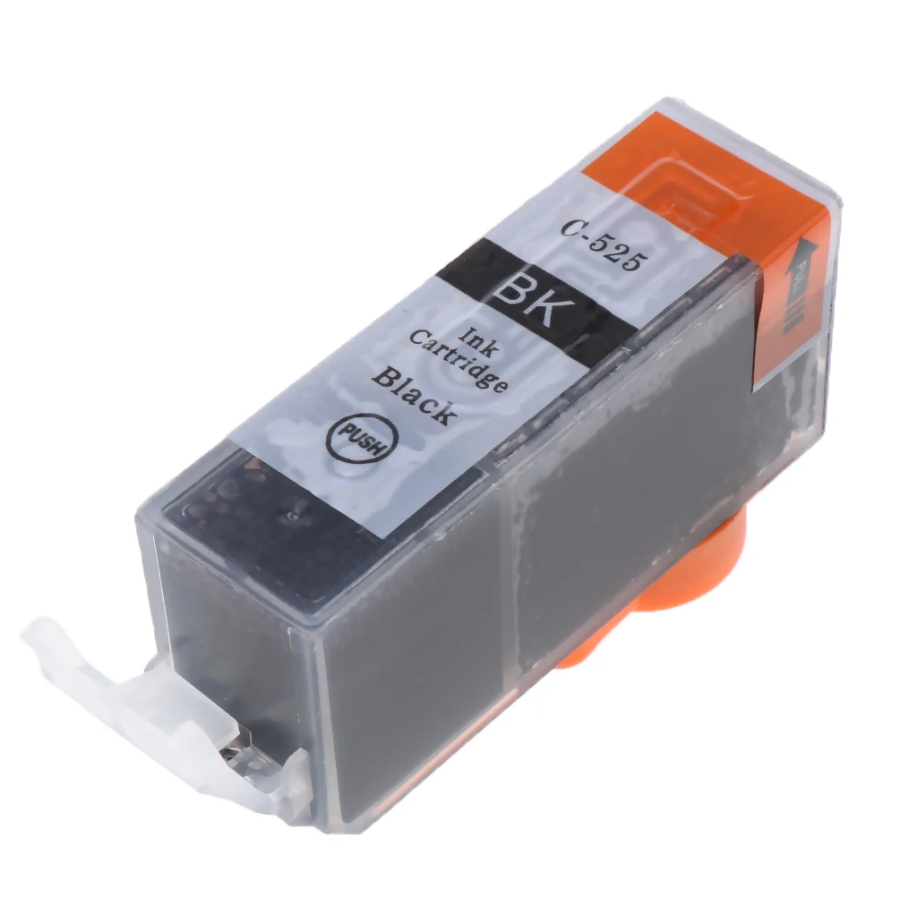 Compatible High-Capacity PGI-525Bk Ink Cartridge for  Pixma MG5250\5150\6150\8150\MG8250\IP4850\MX885\IX6550, Black