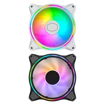 

PC Case Cooler Fan 120mm Fan Rgb Fan Quiet IR Transparent Blade Cooler Interface Cooler Cooling Computer Fans