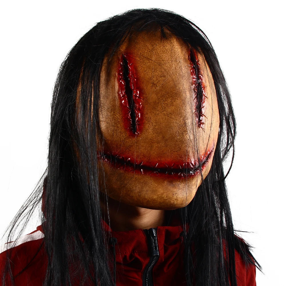 Halloween Horror Fancy Dress Party Mask Bloody Horror Smiley Cosplay Tricky Costume Props cute halloween costumes