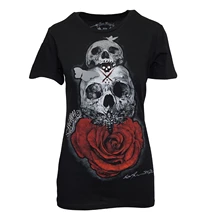 SULLEN dames ALVIN BADGE t-shirt pas cher en gros tees100 % coton pour ManT chemise impression hip hop drôle t-shirt 2019 t-shirts chauds(China)