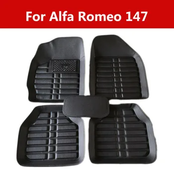 

Auto Floor Mats Car Styling Accessories Stickers For Alfa Romeo 147 Carpet Floor Mats Waterproof Stain-Resistant