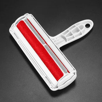 

Pet Epilator Fleece Cleaning Brush Reusable Plastic Dog Cat Fur Roller Pet Hair Roller Self-Cleaning Cotton Wool Removal Comb