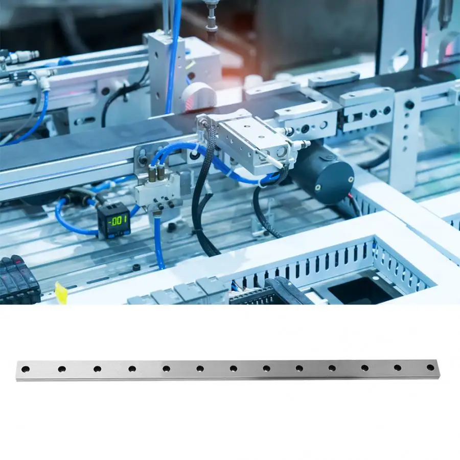 

400mm/500mm Miniature Linear Guide Rail LMLF24B Bearing Steel Linear Sliding Rail Exclude Sliding Block guia linear