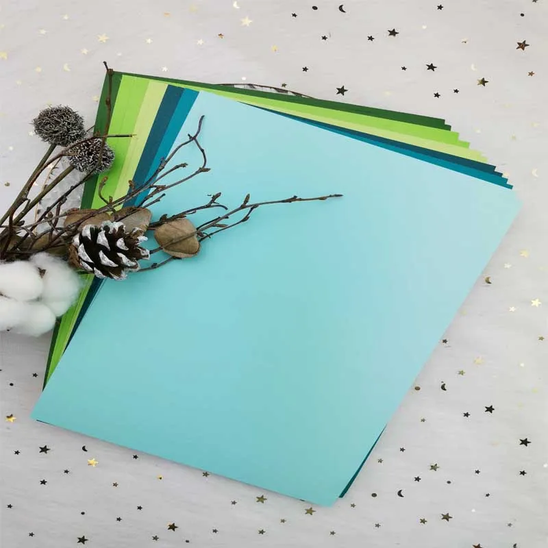 12 шт. в упаковке цветные оттенки текстурированная картонная бумага карточка A4 250