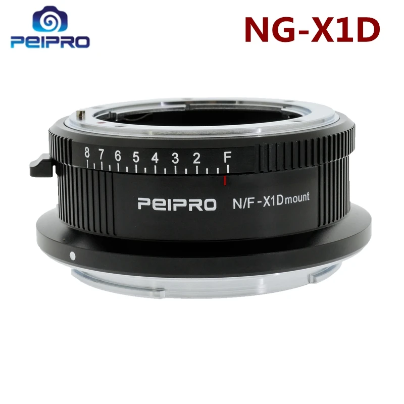 PEIPRO NF X1D Lens Adapter Converter for Nikon Lens to HASSELBLAD X1D