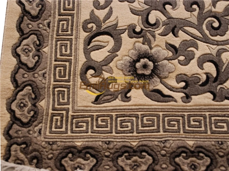 modern carpet Modern Carpet Tiles Handmade Turkish Carpet Brown Fashionable Circular Carpet Household Decoration Mat
