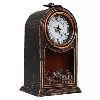 

1pc Halloween Decorative Lamp Practical Delicate Atmosphere Lamp Oil Lamp Shape Light for Hotel Restaurant