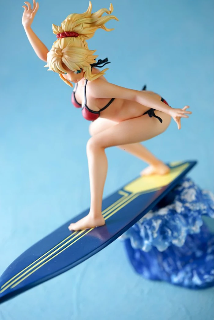 Набор фигурок из смолы, Fate Grand Order Rider in Swimming Suit, Неокрашенная модель гаража