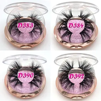 

Mikiwi False Lashes 30/50 Pairs Dramatic Mink Eyelashes Bulk 25mm Full Strip Luxury Eyelashes Make Up Beauty Long 3D Mink Lashes