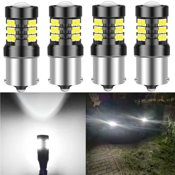 

4pcs Canbus Error Free 1156 BA15S P21W Led Auto Car Turn Signal Light for peugeot 3008 307 308 sw 106 2008 306 boxer 5008 308 t9