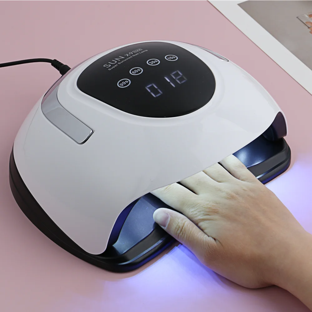 SUN X9 LEDネイルドライヤー　ジェルネイルセット売り Sunx9 max-UV LEDネイルランプ,57 LEDネイルドライヤー
